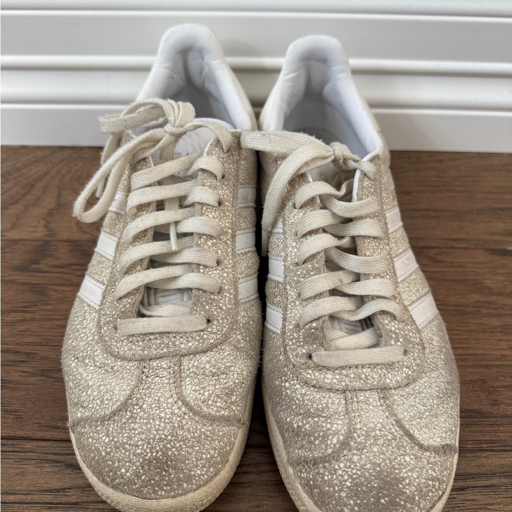 Adidas Gazelle Off white  Women's Cream Sneakers
